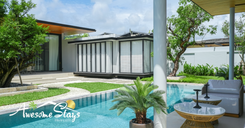 4 Bedroom Luxury Pool Villa with big Garden